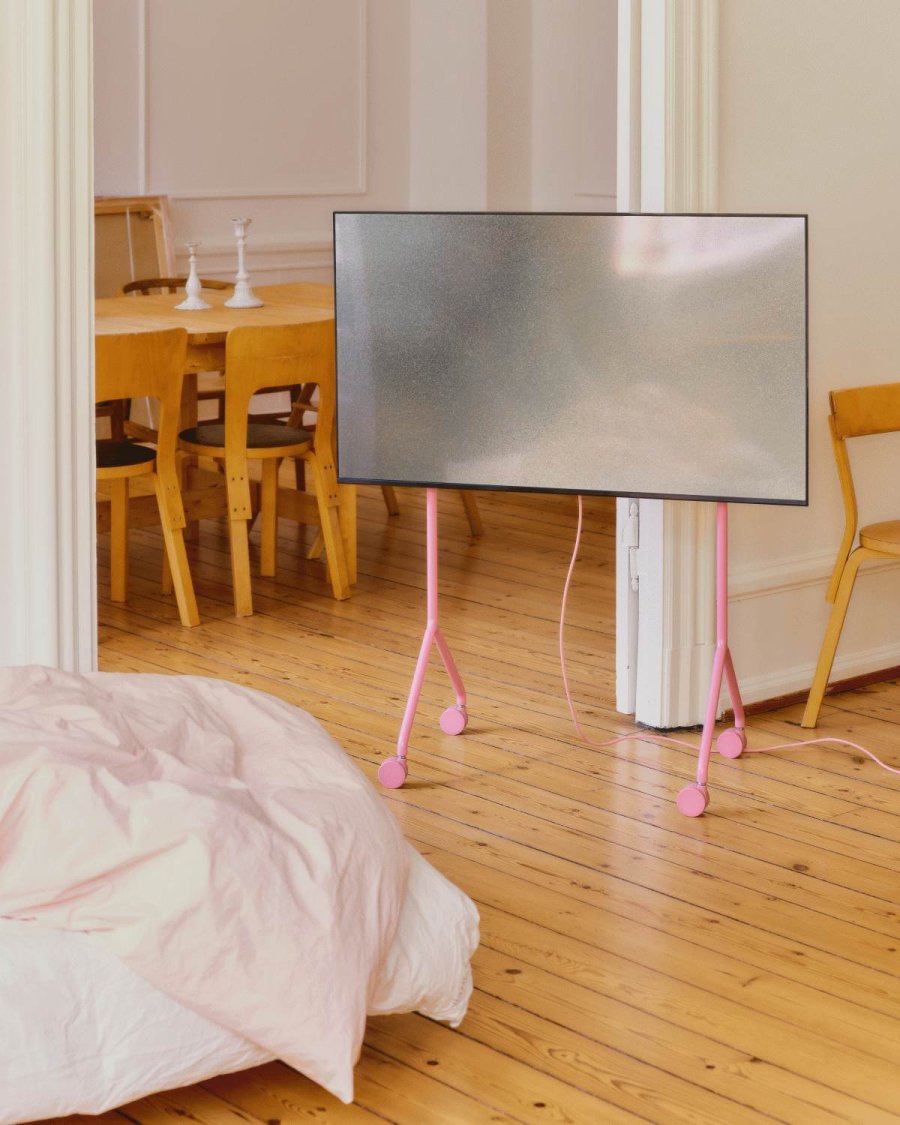 Pedestal Moon Light TV-Stander H100 cm, Bubble Gum